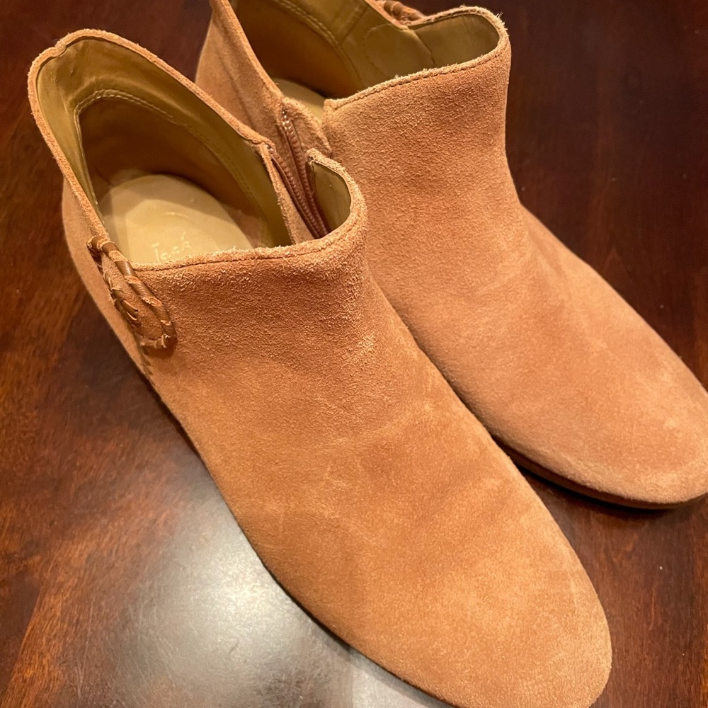 brown Jack Roger suede bootie